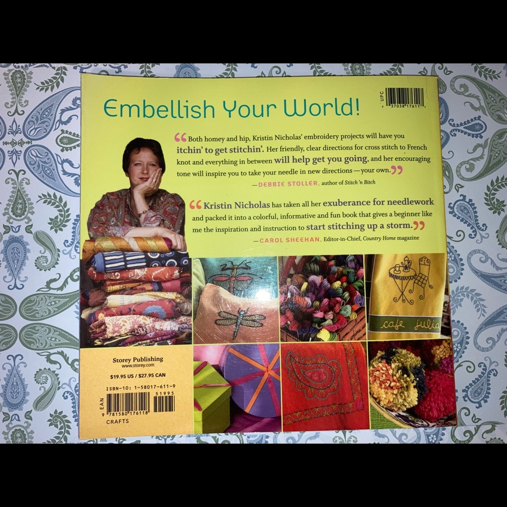 Colorful Stitchery Book - Picture 2 of 4
